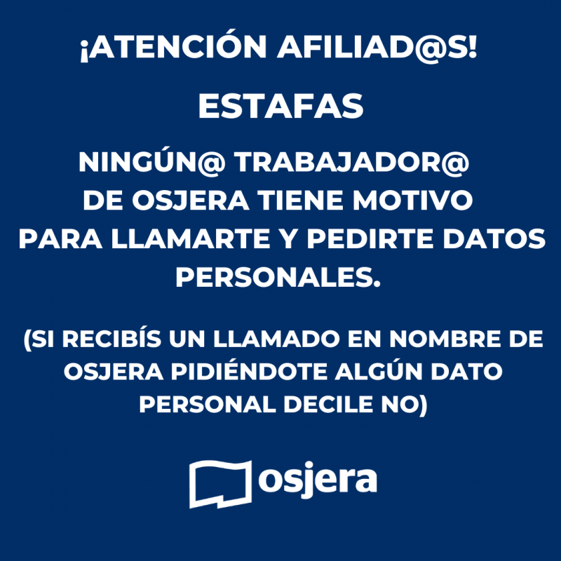 ATENCIÓN ESTAFAS 